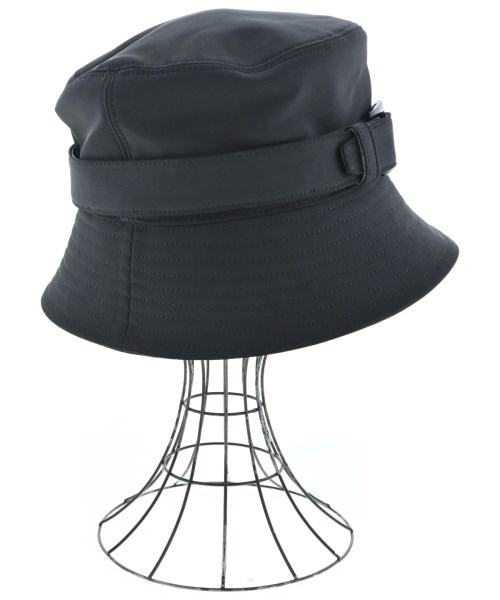 PRADA（プラダ）ハット 黒 サイズ:M レディース/2200620697064