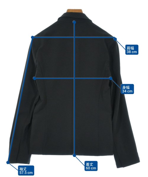 PRADA（プラダ）ビジネス 黒 サイズ:38(S位) レディース/2200621402094