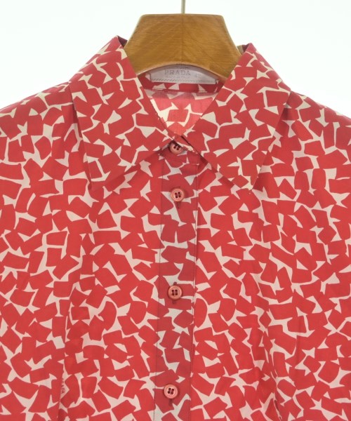 PRADA（プラダ）カジュアルシャツ 赤 サイズ:42(M位) レディース/2200639139036