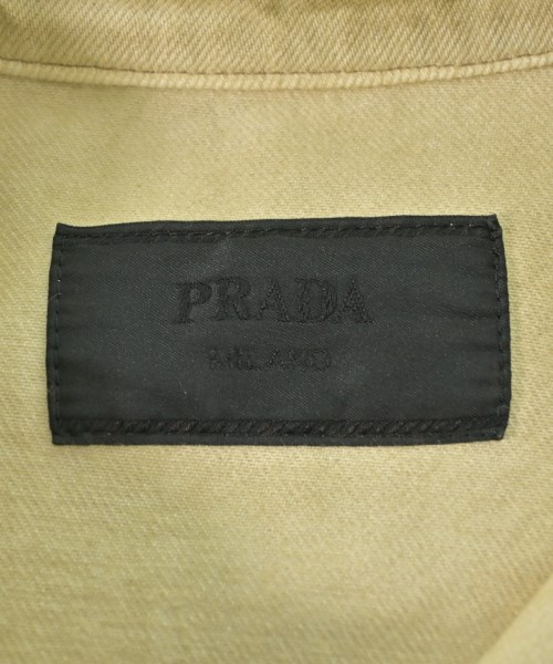 PRADA（プラダ）ブルゾン ベージュ サイズ:L メンズ/2200639367026