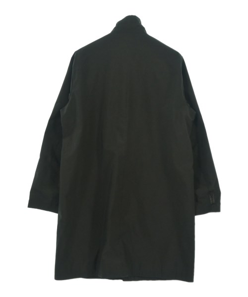 PRADA（プラダ）ステンカラーコート 黒 サイズ:50(XL位) メンズ/2200625303090