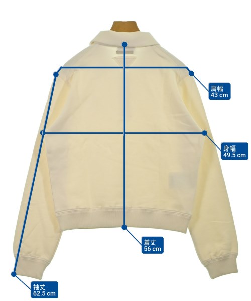 PRADA（プラダ）スウェット 白 サイズ:S レディース/2200639598239
