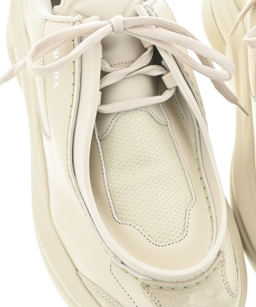 PRADA（プラダ）スニーカー ベージュ サイズ:UK9 1/2(28cm位) メンズ/2200637931427