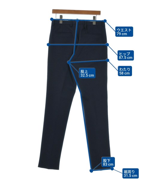 PRADA（プラダ）スラックス 紺 サイズ:46(M位) メンズ/2200639543048
