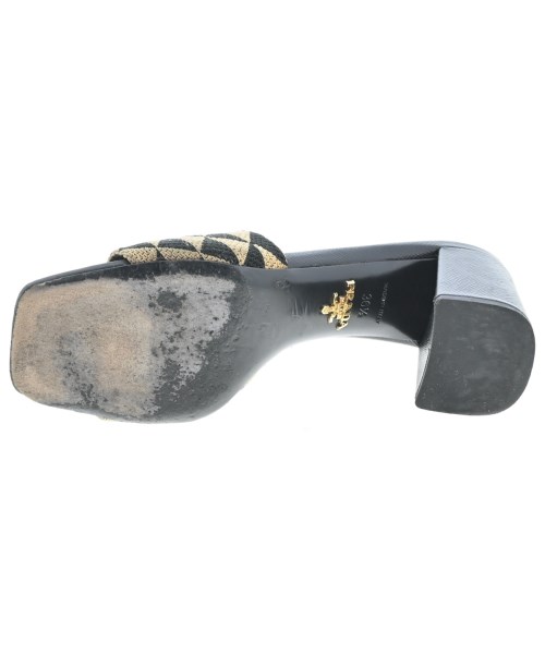 PRADA（プラダ）サンダル ベージュ サイズ:EU36 1/2(23cm位) レディース/2200639953021