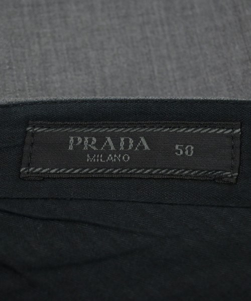 PRADA（プラダ）スラックス グレー サイズ:50(XL位) メンズ/2200640027018