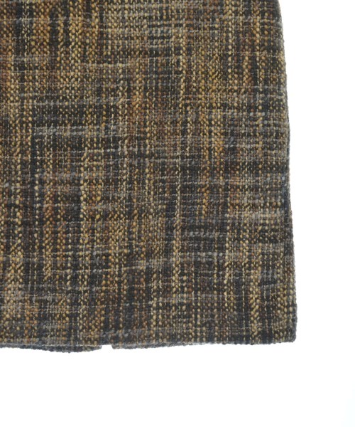 PRADA（プラダ）ひざ丈スカート 茶 サイズ:42(M位) レディース/2200640092061