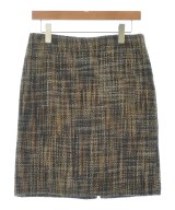 PRADA（プラダ）ひざ丈スカート 茶 サイズ:42(M位) レディース/2200640092061