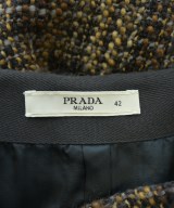 PRADA（プラダ）ひざ丈スカート 茶 サイズ:42(M位) レディース/2200640092061