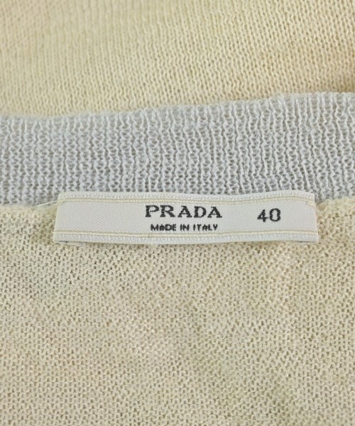 PRADA（プラダ）ニット・セーター ベージュ サイズ:40(M位) レディース/2200640092092