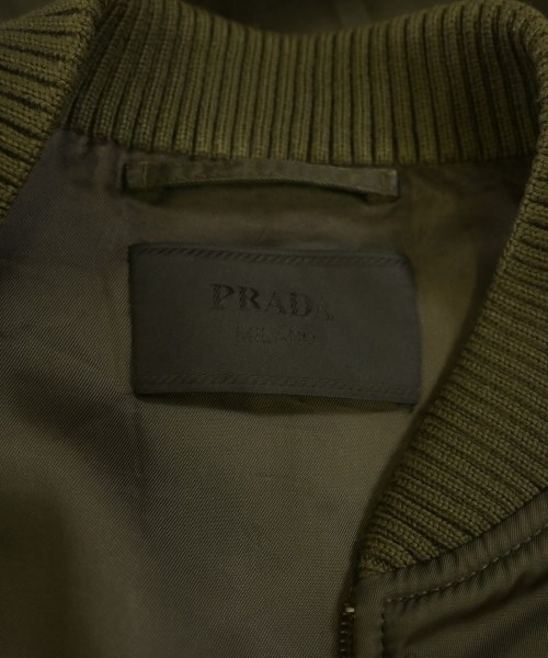 PRADA（プラダ）ミリタリーブルゾン カーキ サイズ:44(S位) メンズ/2200639591124