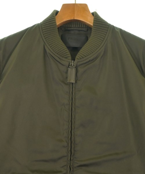 PRADA（プラダ）ミリタリーブルゾン カーキ サイズ:44(S位) メンズ/2200639591124