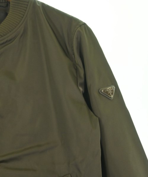 PRADA（プラダ）ミリタリーブルゾン カーキ サイズ:44(S位) メンズ/2200639591124