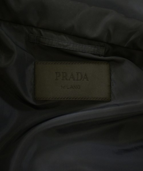 PRADA（プラダ）ミリタリーブルゾン 紺 サイズ:54(XL位) メンズ/2200639591131