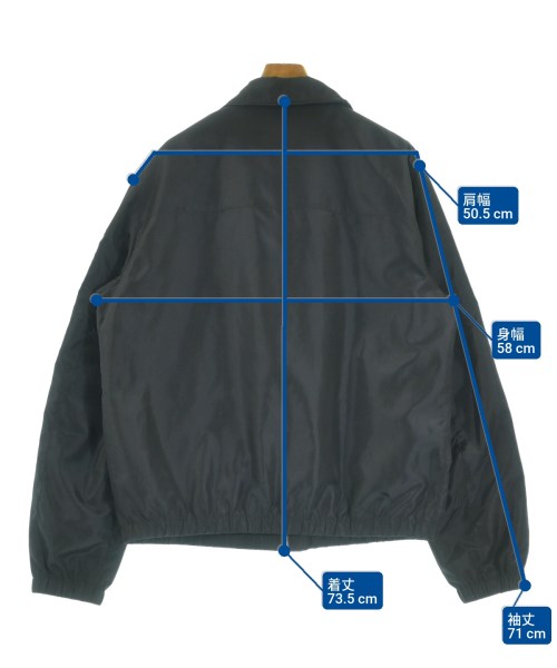PRADA（プラダ）ミリタリーブルゾン 紺 サイズ:54(XL位) メンズ/2200639591131