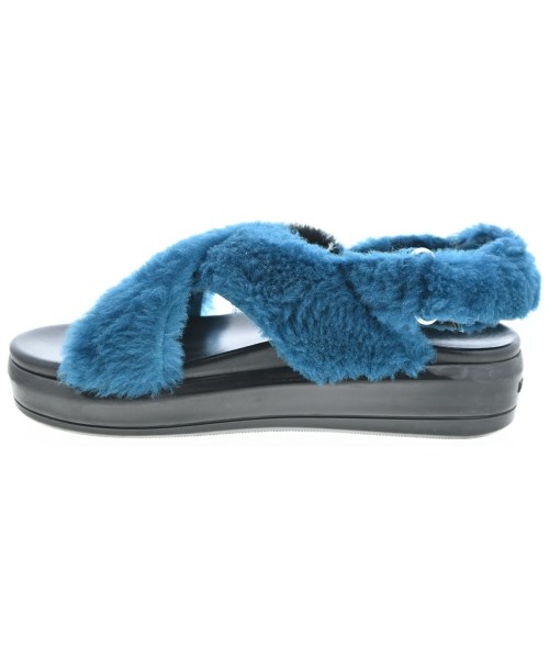 PRADA（プラダ）サンダル 青 サイズ:EU35 1/2(22cm位) レディース/2200640082109