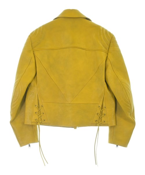 PRADA（プラダ）ライダース 黄 サイズ:48(L位) メンズ/2200640817107