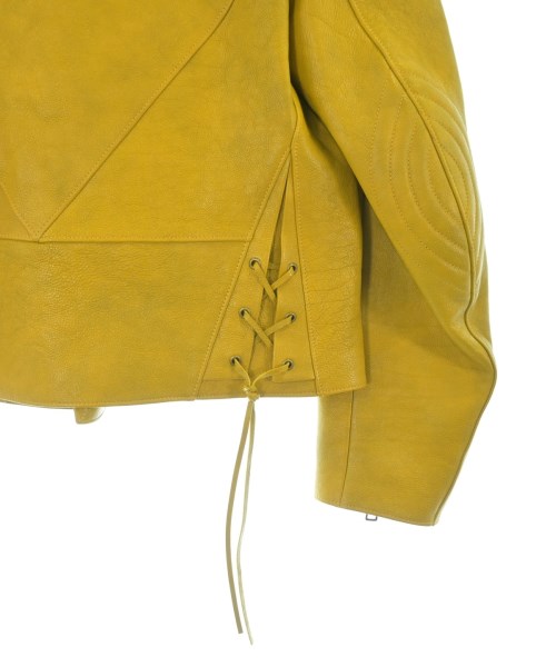 PRADA（プラダ）ライダース 黄 サイズ:48(L位) メンズ/2200640817107