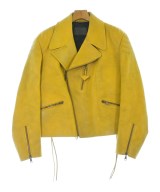 PRADA（プラダ）ライダース 黄 サイズ:48(L位) メンズ/2200640817107