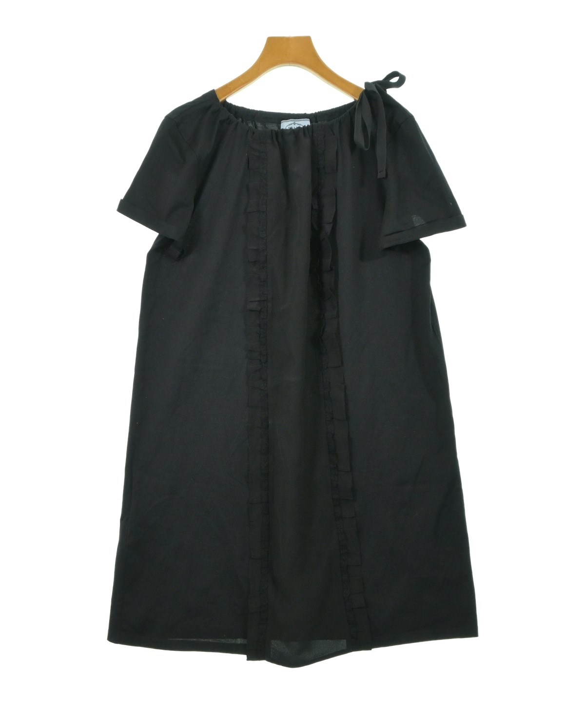 PRADA（プラダ）ワンピース 黒 サイズ:S レディース/2200618010639