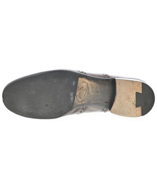 PRADA（プラダ）ビジネス・ドレスシューズ 茶 サイズ:7(26cm位) メンズ/2200627069109