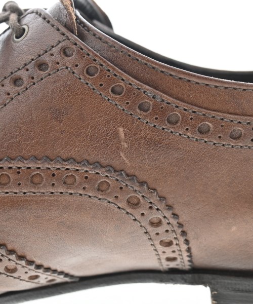 PRADA（プラダ）ビジネス・ドレスシューズ 茶 サイズ:7(26cm位) メンズ/2200627069109