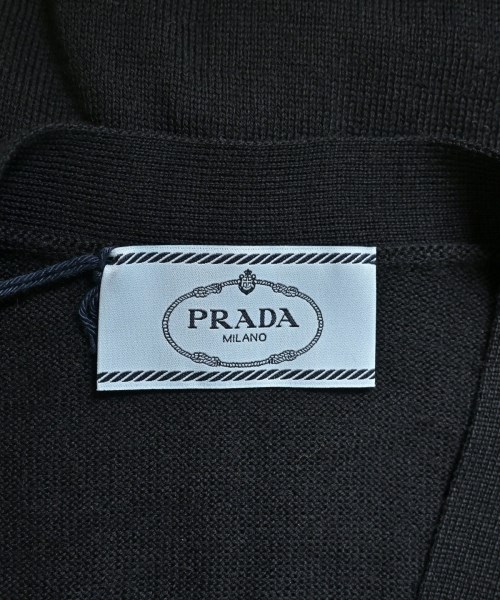 PRADA（プラダ）カーディガン 黒 サイズ:36(XS位) レディース/2200629458062