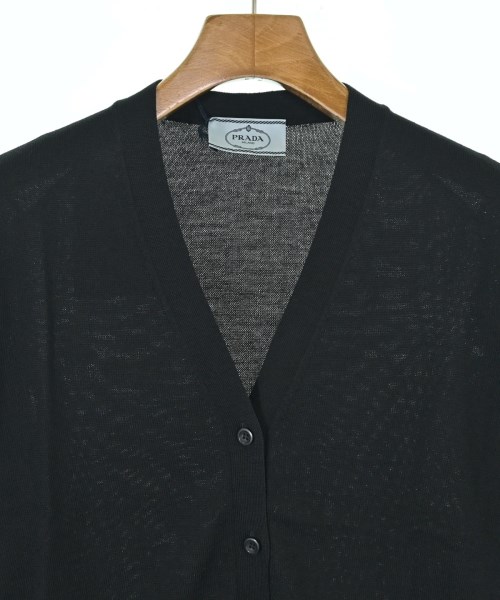 PRADA（プラダ）カーディガン 黒 サイズ:36(XS位) レディース/2200629458062