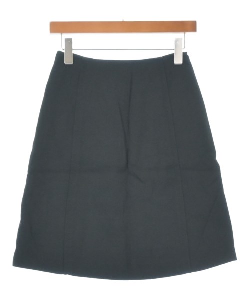 PRADA（プラダ）ひざ丈スカート 黒 サイズ:36(XS位) レディース/2200629458086