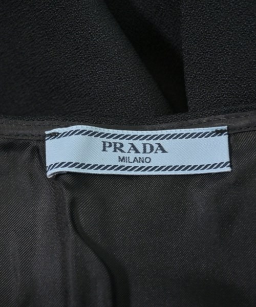 PRADA（プラダ）ひざ丈スカート 黒 サイズ:36(XS位) レディース/2200629458086