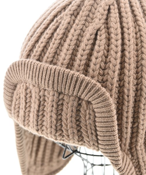 PRADA（プラダ）ニットキャップ・ビーニー ベージュ サイズ:L メンズ/2200640638023