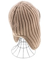 PRADA（プラダ）ニットキャップ・ビーニー ベージュ サイズ:L メンズ/2200640638023