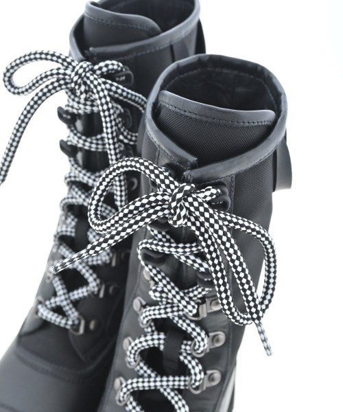 PRADA（プラダ）ブーツ 黒 サイズ:EU35(21.5cm位) レディース/2200640638054