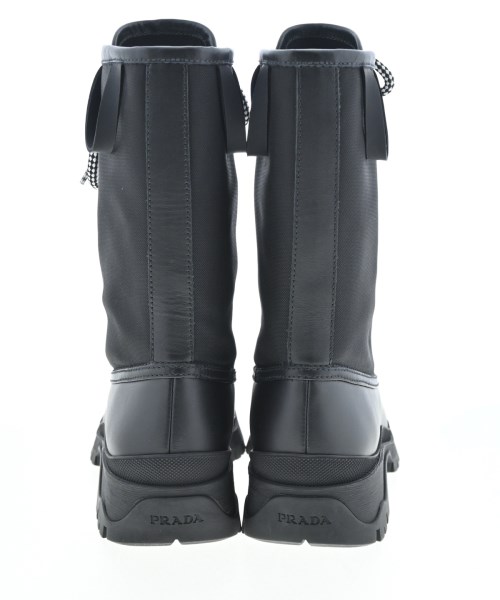 PRADA（プラダ）ブーツ 黒 サイズ:EU35(21.5cm位) レディース/2200640638054