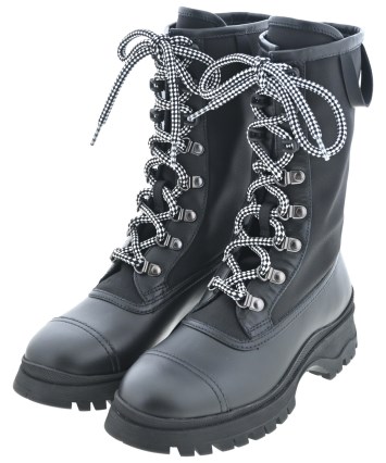 PRADA（プラダ）ブーツ 黒 サイズ:EU35(21.5cm位) レディース