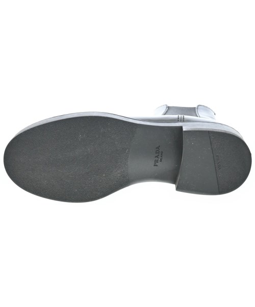 PRADA（プラダ）ブーツ 黒 サイズ:8 1/2(27.5cm位) メンズ/2200640684600