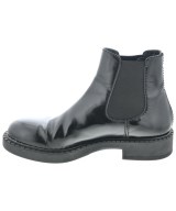 PRADA（プラダ）ブーツ 黒 サイズ:8 1/2(27.5cm位) メンズ/2200640684600
