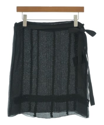 PRADA プラダ ミニスカート レディース 【古着】【中古】 PRADA（プラダ）ミニスカート 黒 サイズ:38(S位) レディース