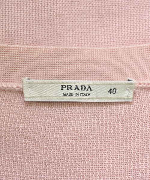 PRADA（プラダ）カーディガン ピンク サイズ:40(M位) レディース/2200627501524