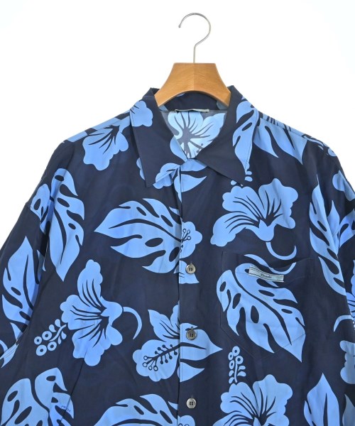 PRADA（プラダ）カジュアルシャツ 紺 サイズ:XL メンズ/2200641533044
