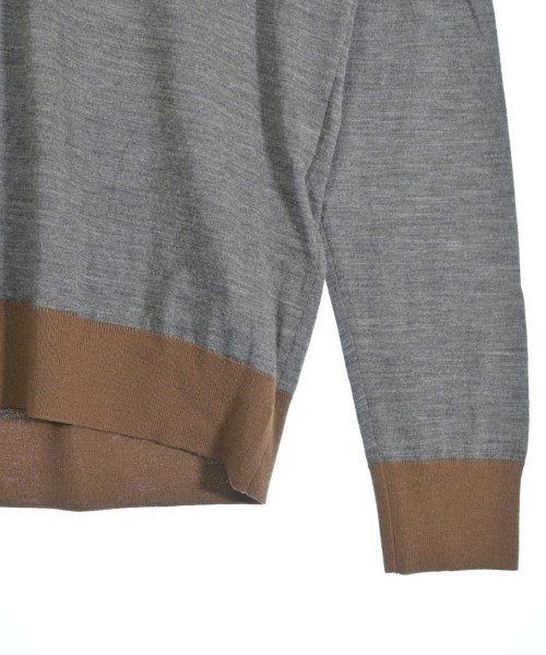 PRADA（プラダ）ニット・セーター グレー サイズ:48(L位) メンズ/2200641593024