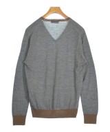 PRADA（プラダ）ニット・セーター グレー サイズ:48(L位) メンズ/2200641593024