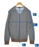 PRADA（プラダ）ニット・セーター グレー サイズ:48(L位) メンズ/2200641593024