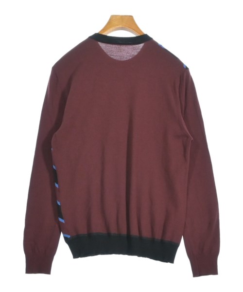 PRADA（プラダ）ニット・セーター 赤 サイズ:48(L位) メンズ/2200641593048