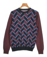 PRADA（プラダ）ニット・セーター 赤 サイズ:48(L位) メンズ/2200641593048