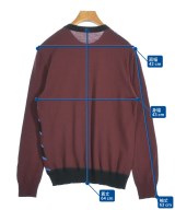 PRADA（プラダ）ニット・セーター 赤 サイズ:48(L位) メンズ/2200641593048