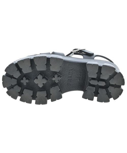 PRADA（プラダ）サンダル 黒 サイズ:EU36(22.5cm位) レディース/2200641774034