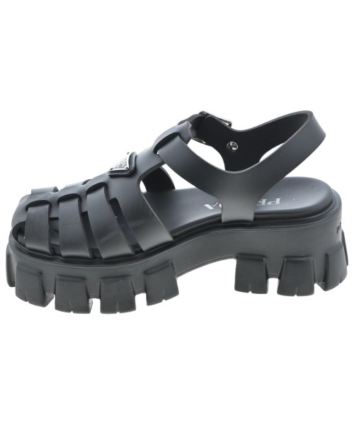 PRADA（プラダ）サンダル 黒 サイズ:EU36(22.5cm位) レディース/2200641774034