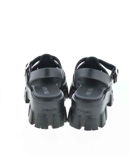 PRADA（プラダ）サンダル 黒 サイズ:EU36(22.5cm位) レディース/2200641774034