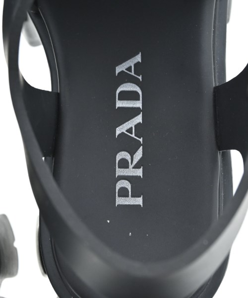 PRADA（プラダ）サンダル 黒 サイズ:EU36(22.5cm位) レディース/2200641774034
